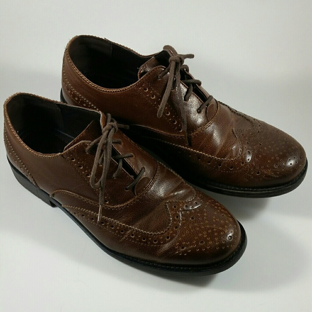 Dexter Dress Shoes Wing Tip Brown